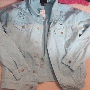 Blue jean jacket